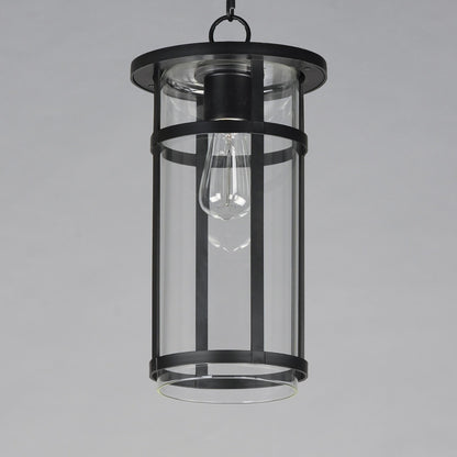 Clyde Outdoor Pendant Light in Detail.