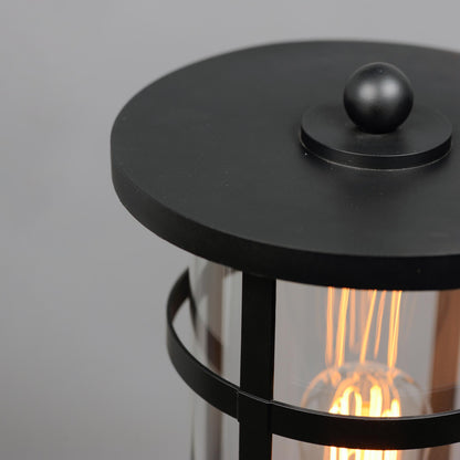 Clyde Outdoor Post Light in Detail.