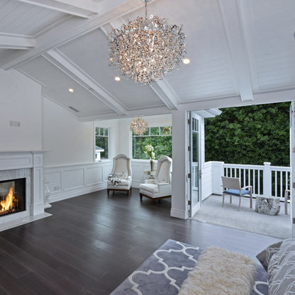 Comet Pendant Light in bedroom.