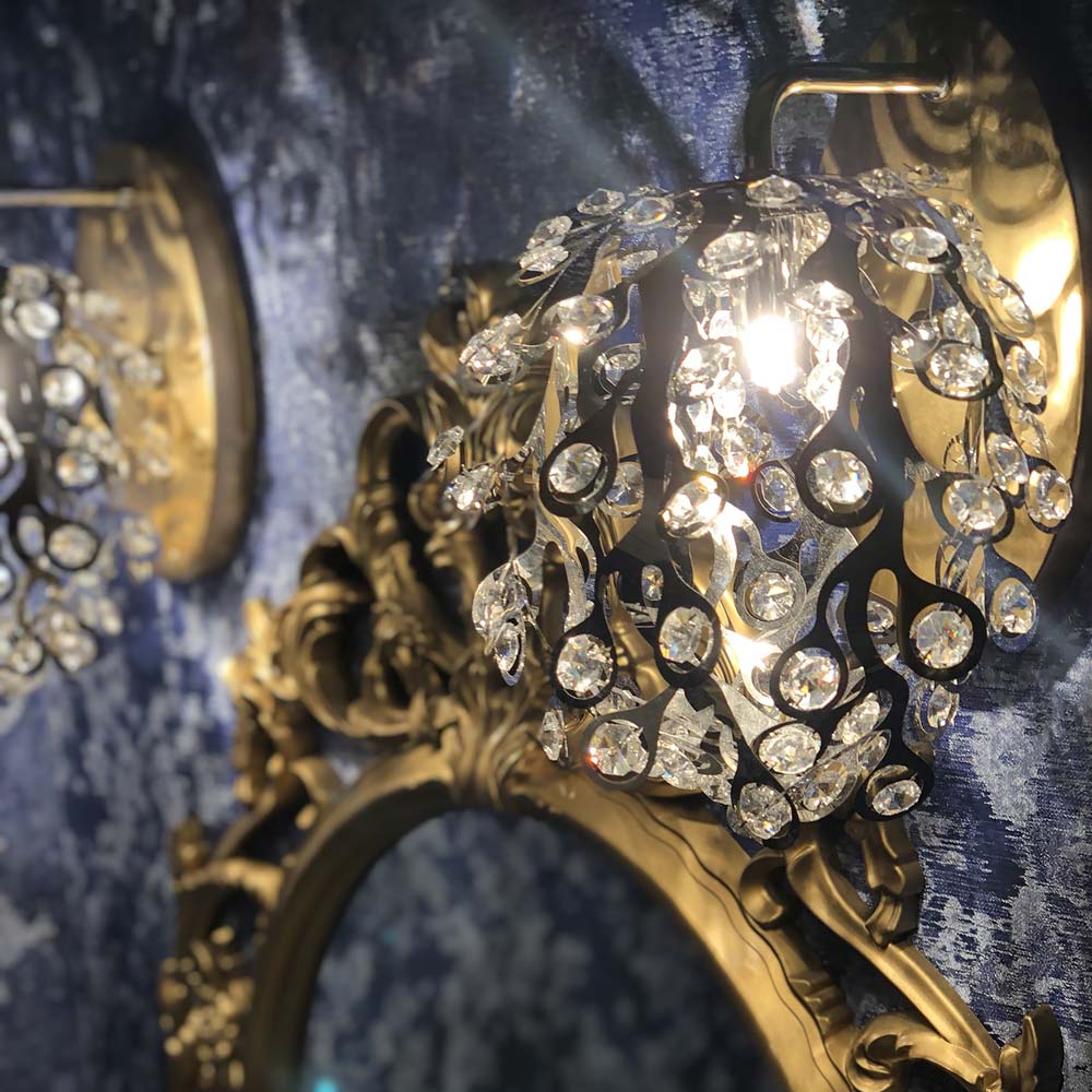 Comet Wall Light in Detail.