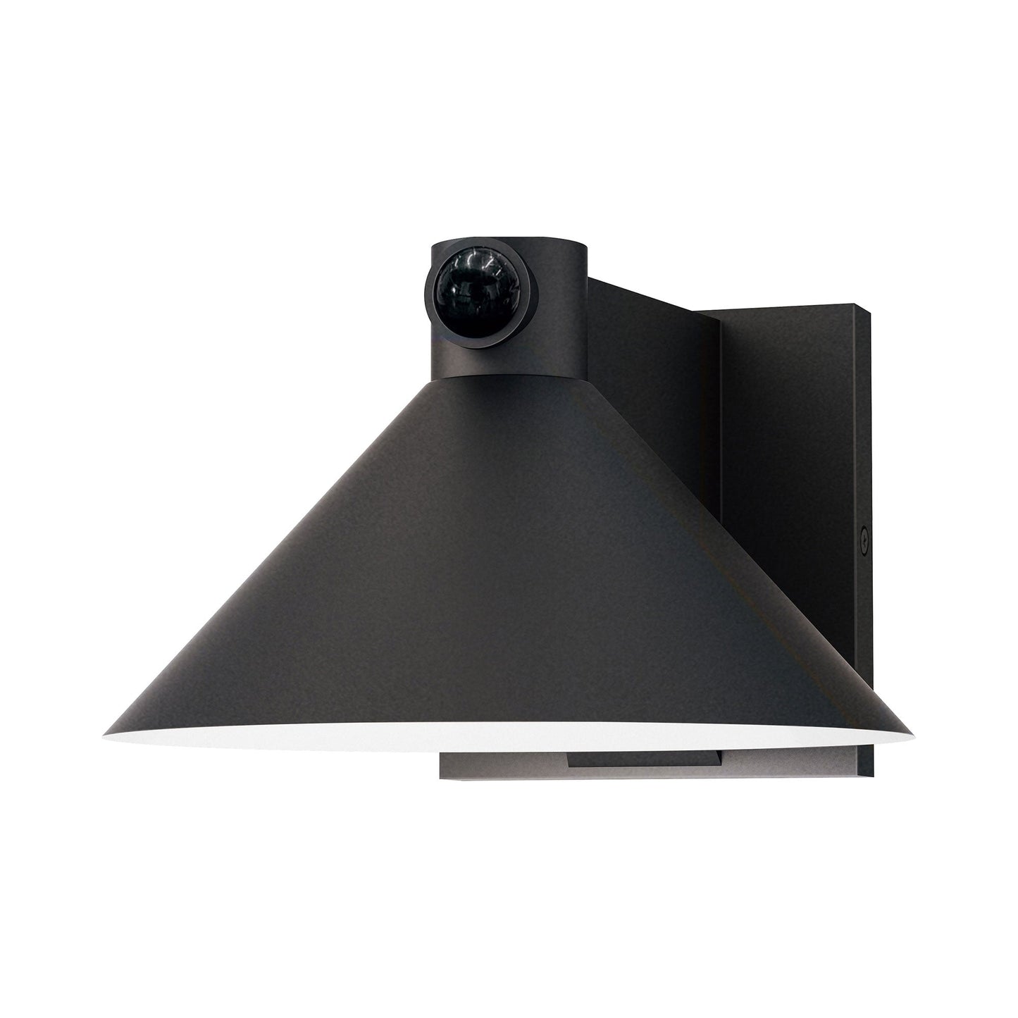 Conoid Outdoor LED Wall Light (Medium/Dusk to Dawn Motion Sensor).