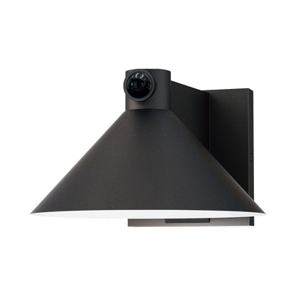 Conoid Outdoor LED Wall Light (Medium/Dusk to Dawn Motion Sensor).