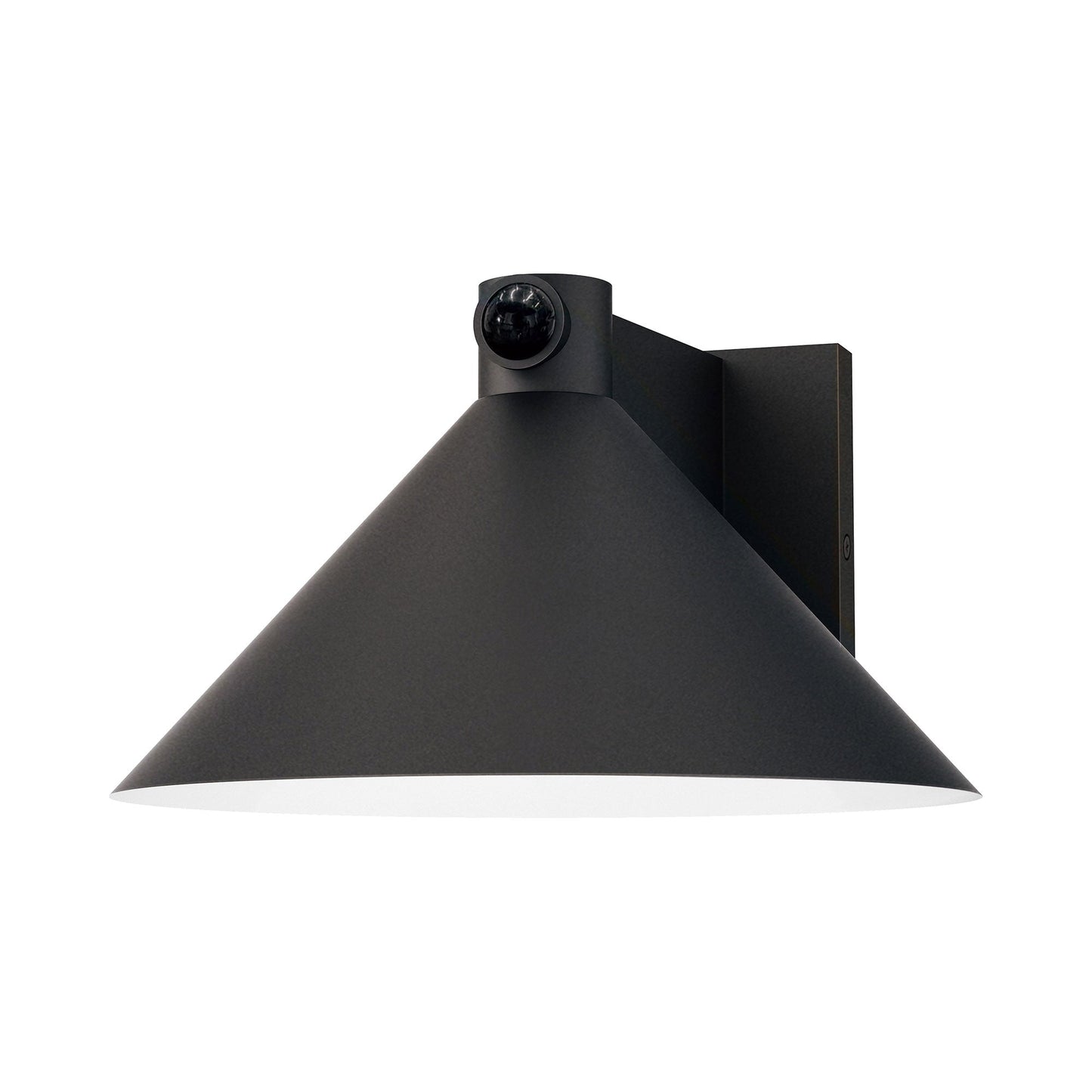 Conoid Outdoor LED Wall Light (Large/Dusk to Dawn Motion Sensor).