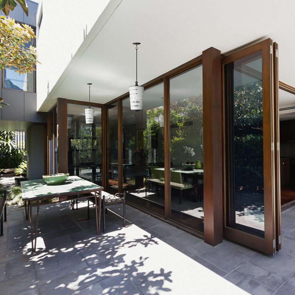 Copacabana Pendant Light in Outside Area.