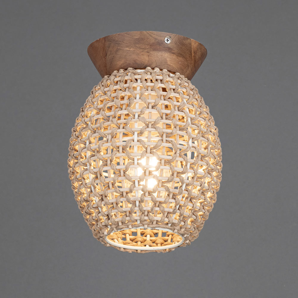 Cotswold Flush Mount Ceiling Light in Detail.