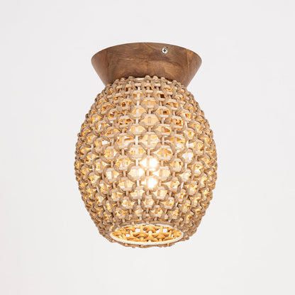 Cotswold Flush Mount Ceiling Light in Detail.