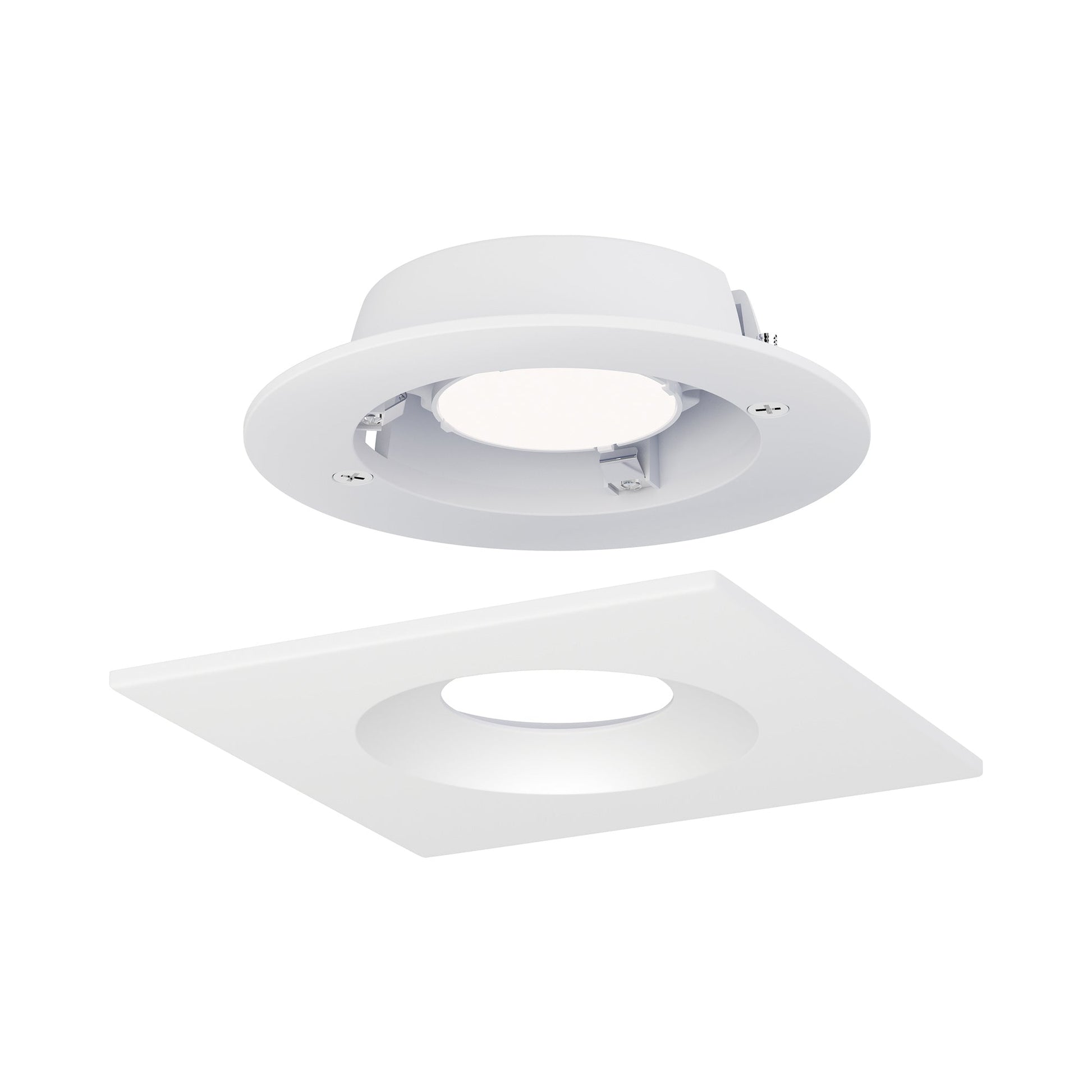 Crisp Square LED Recessed Light in Detail.