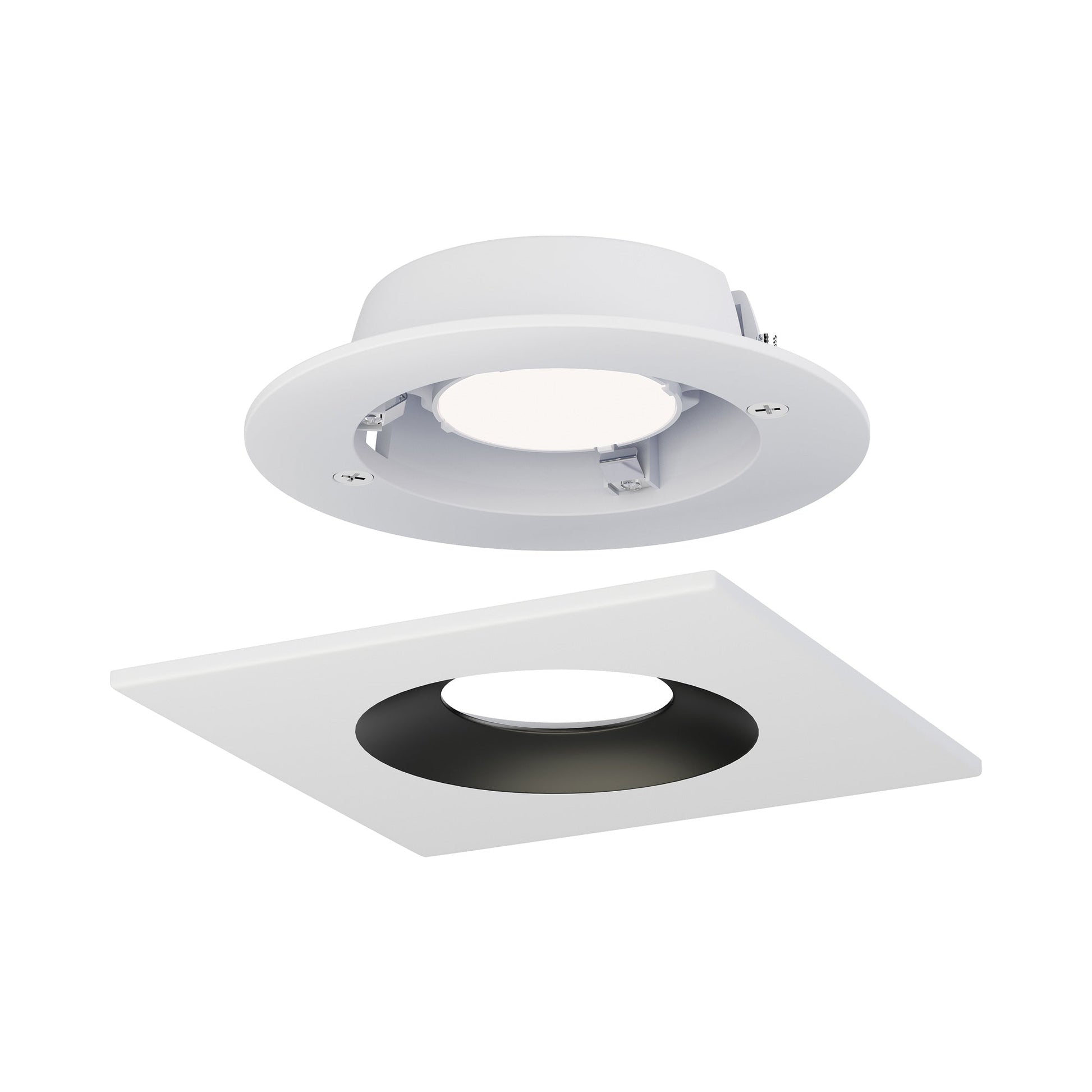 Crisp Square LED Recessed Light in Detail.