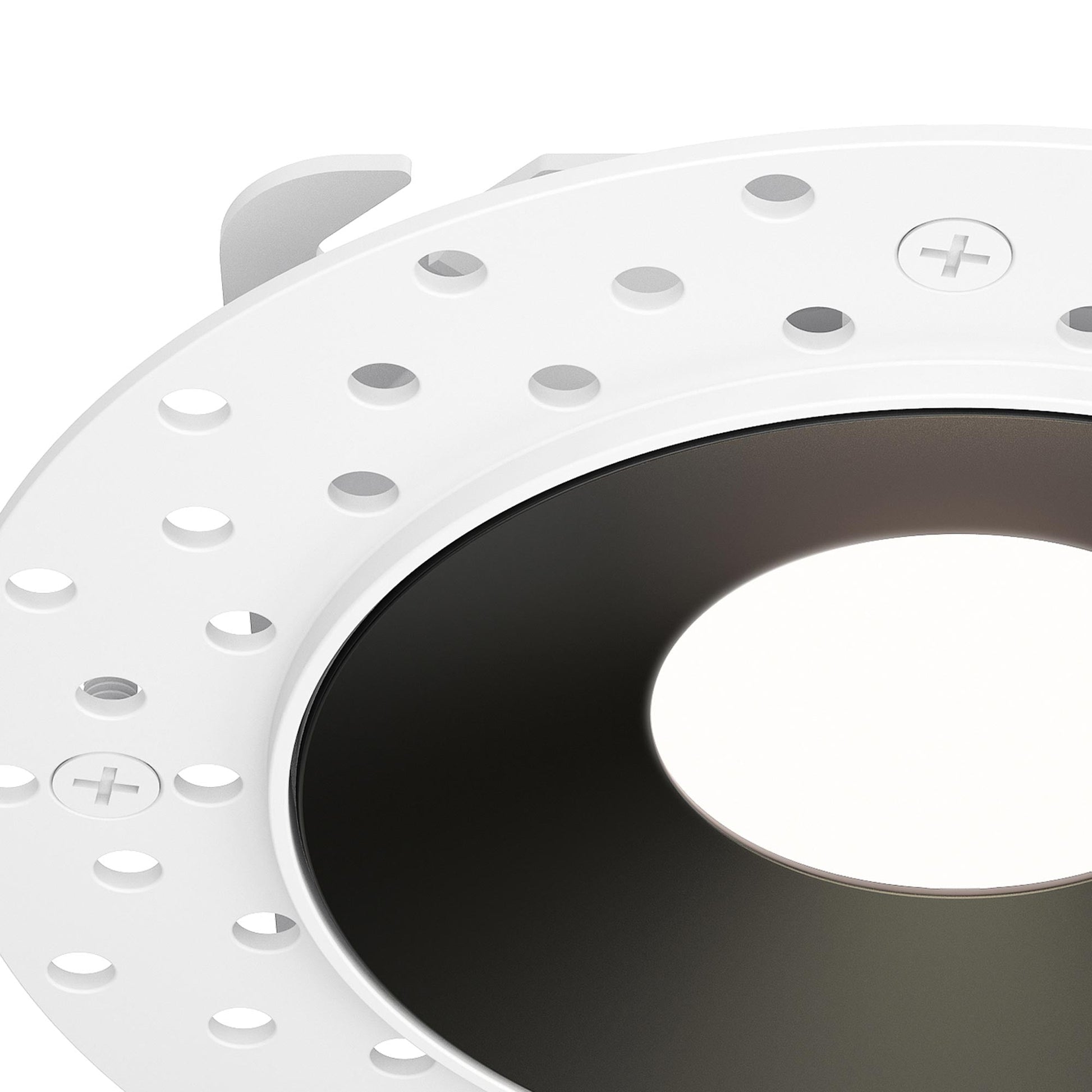 Crisp Trimless LED Downlight Recessed Trim in Detail.