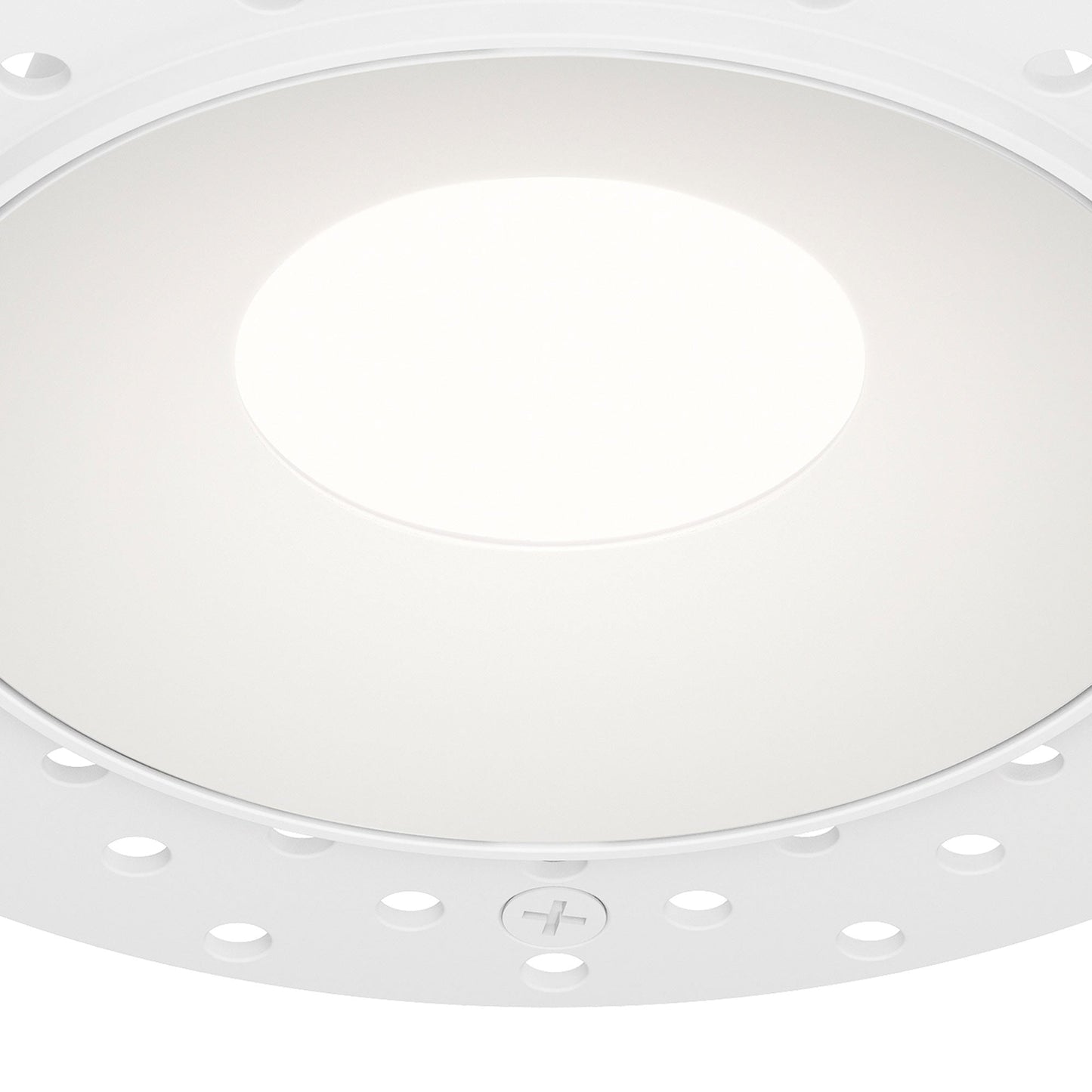 Crisp Trimless LED Downlight Recessed Trim in Detail.