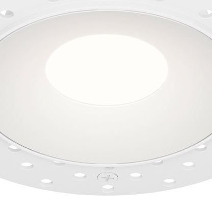 Crisp Trimless LED Downlight Recessed Trim in Detail.