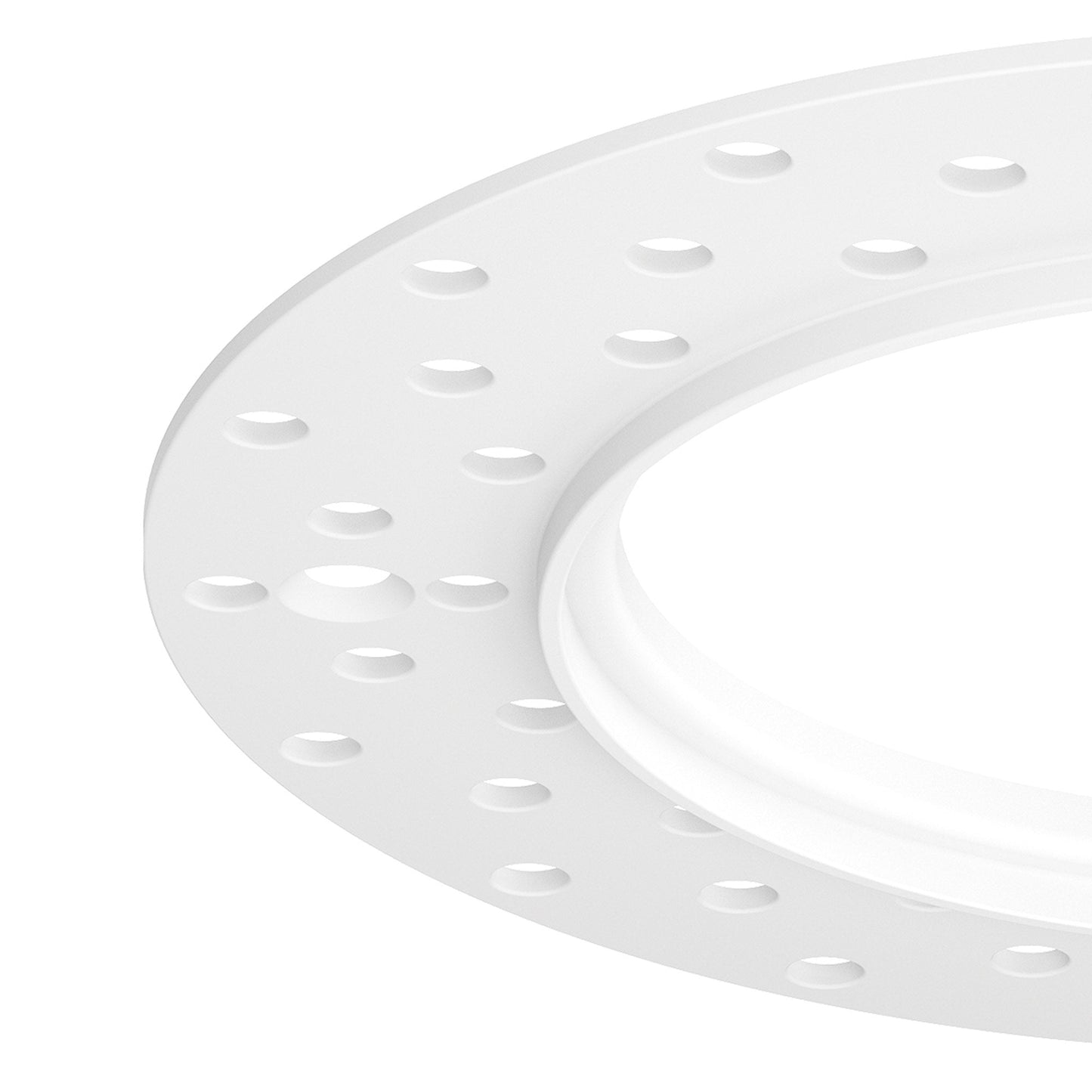 Crisp Trimless Mud-in Ring Accessory in Detail.