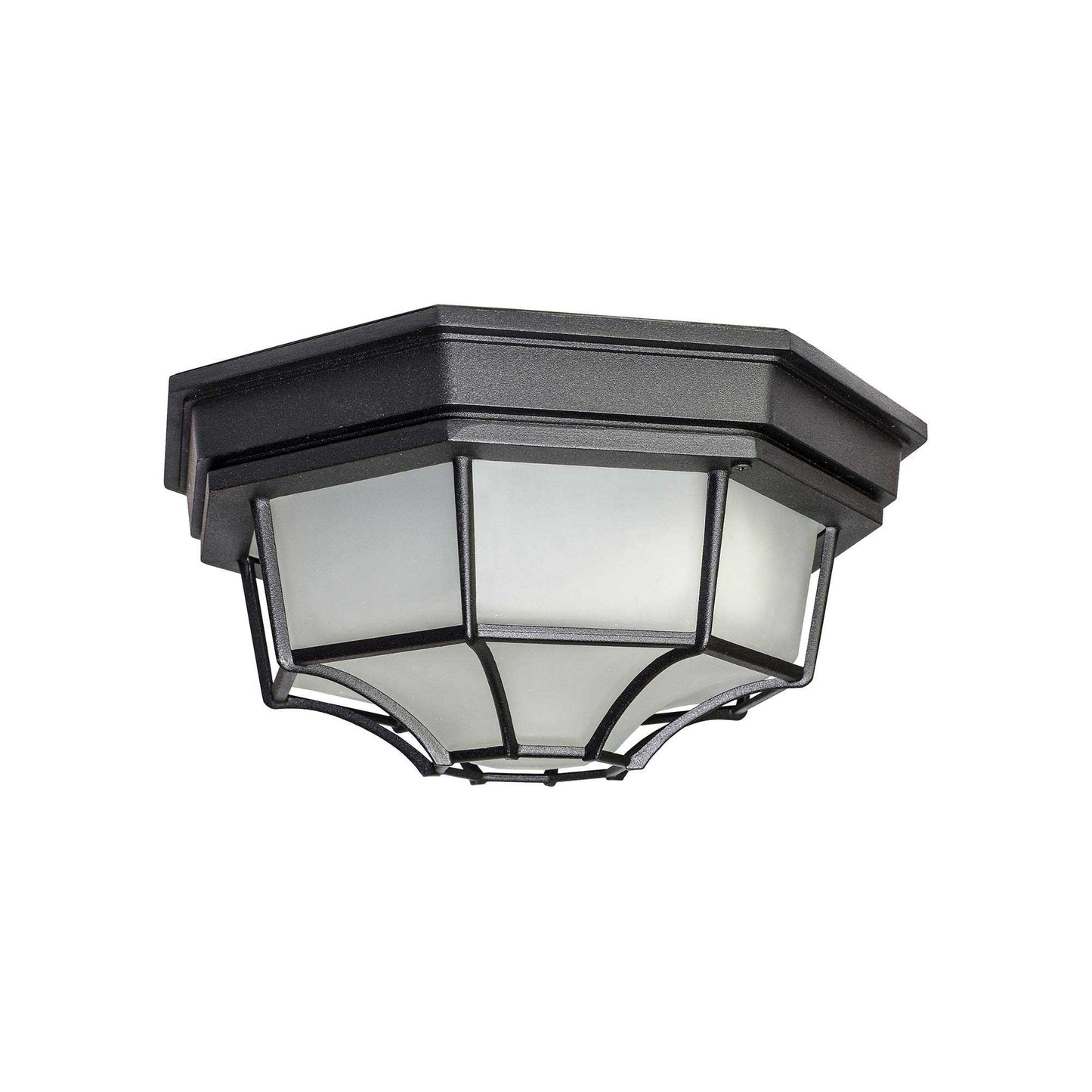 Crown Hill Outdoor Flush Mount Ceiling Light.