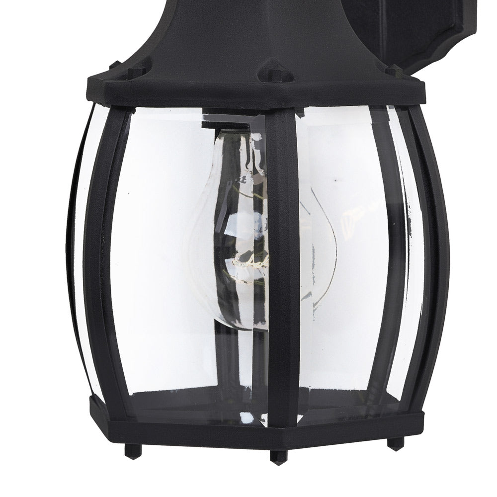 Crown Hill Outdoor Lantern Wall Light in Detail.