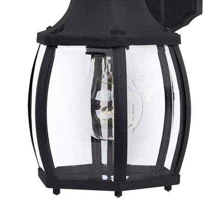 Crown Hill Outdoor Lantern Wall Light in Detail.