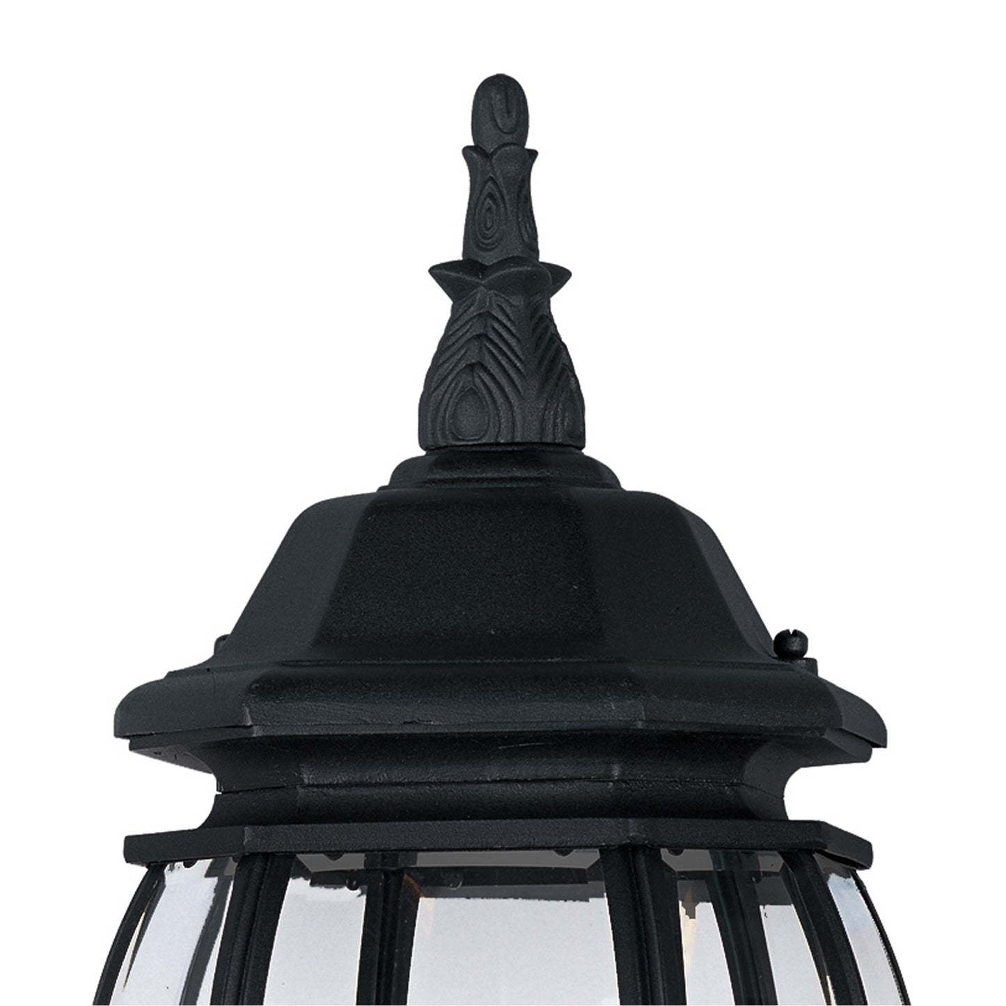 Crown Hill Outdoor Post Light in Detail.