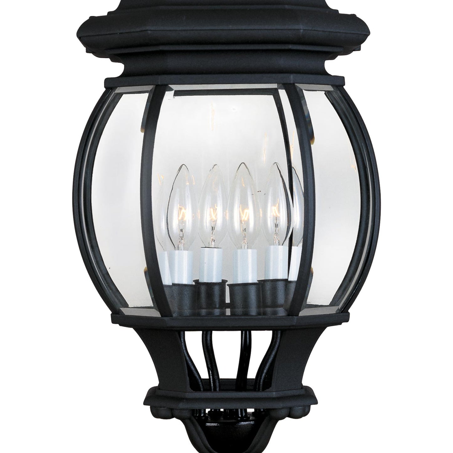 Crown Hill Outdoor Post Light in Detail.