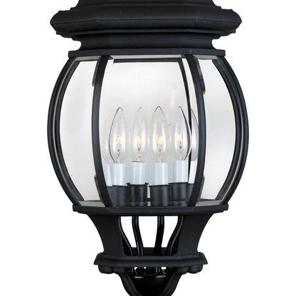 Crown Hill Outdoor Post Light in Detail.