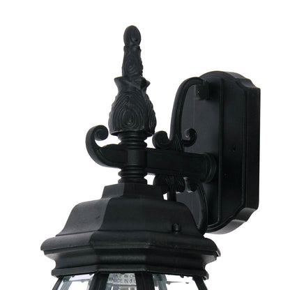 Crown Hill Outdoor Wall Light in Detail.