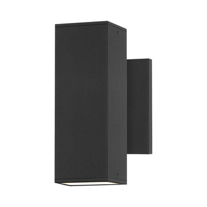 Culvert Outdoor LED Wall Light in Black (7.5-Inch).