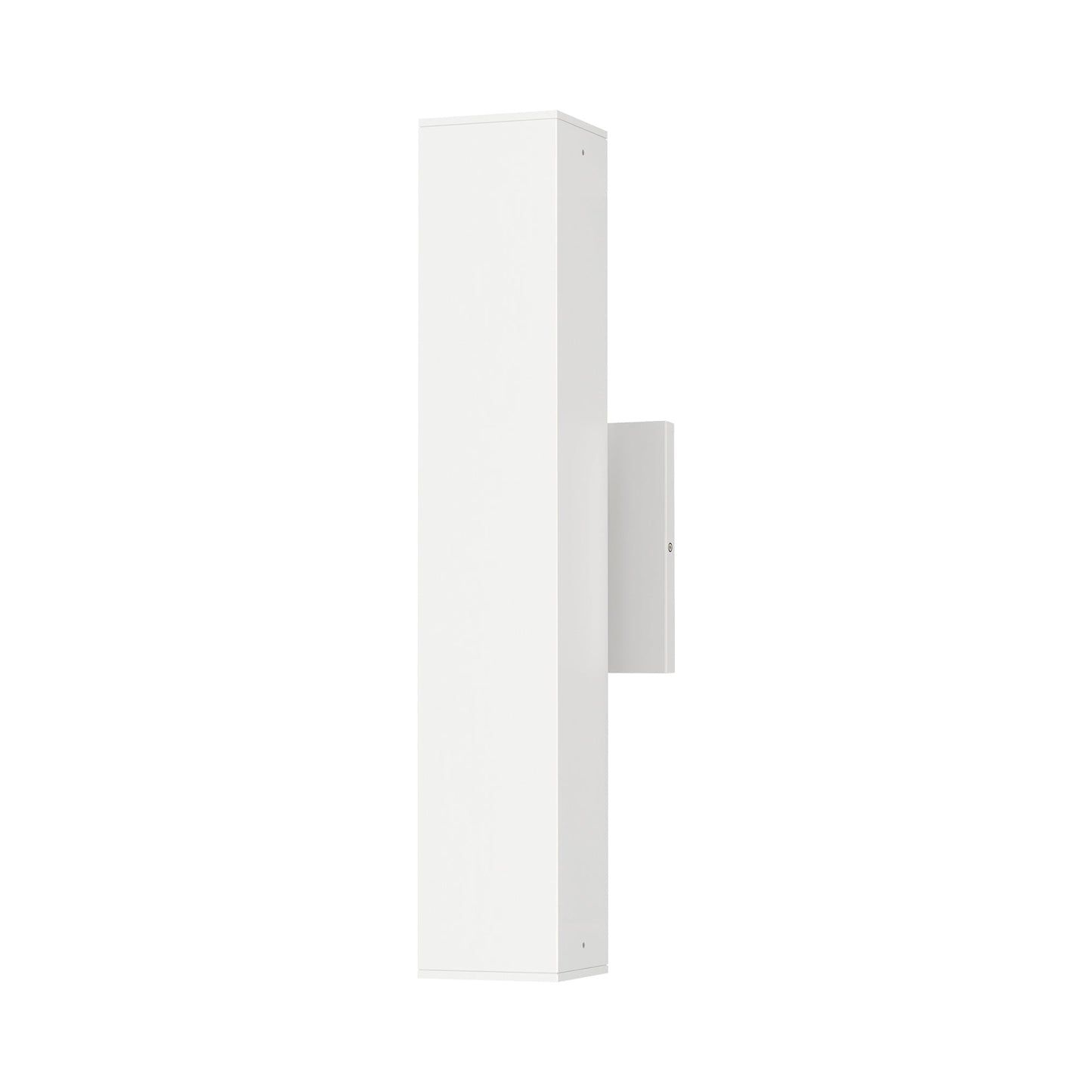 Culvert Outdoor LED Wall Light in White (14.5-Inch).