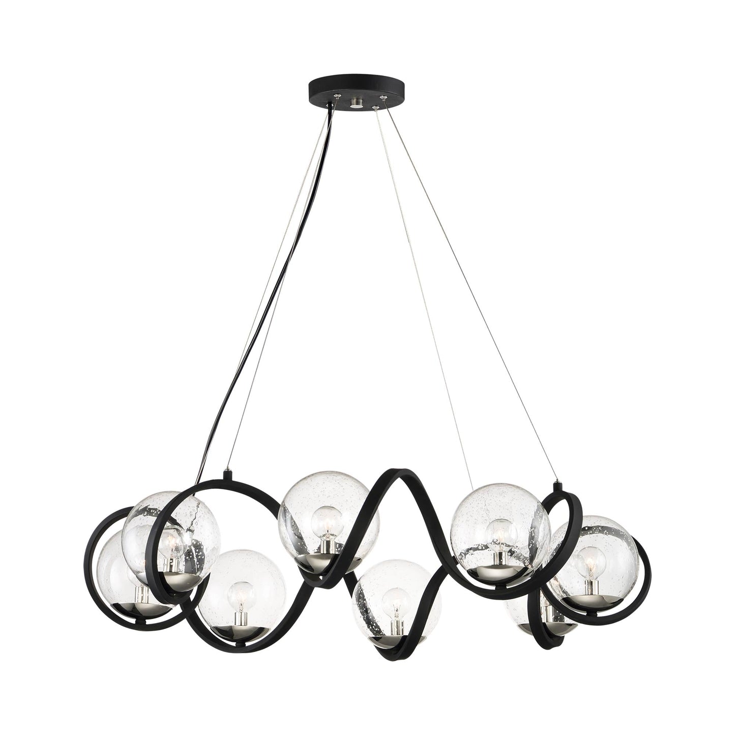 Curlicue Pendant Light.