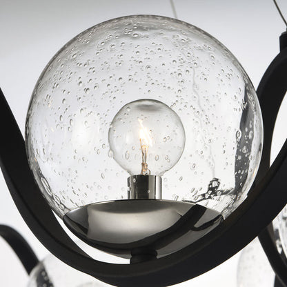 Curlicue Pendant Light in Detail.