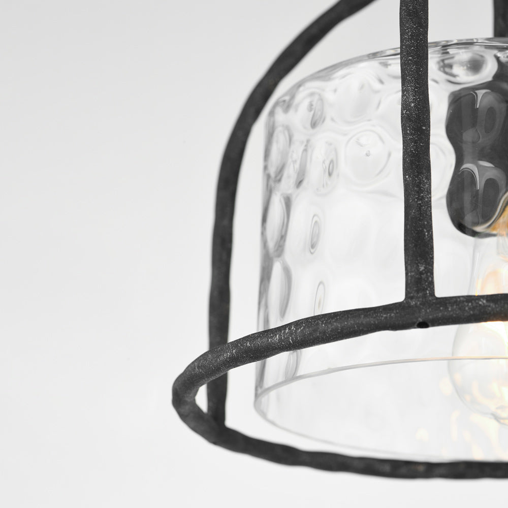 Del Mar Semi Flush Mount Ceiling Light in Detail.