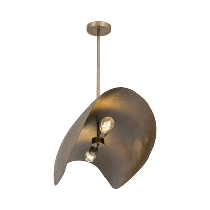 Denarii Linear Pendant Light in Detail.