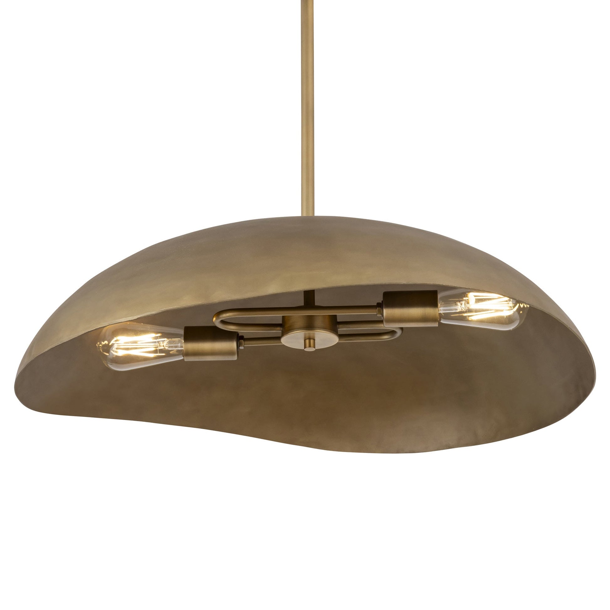 Denarii Pendant Light in Detail.