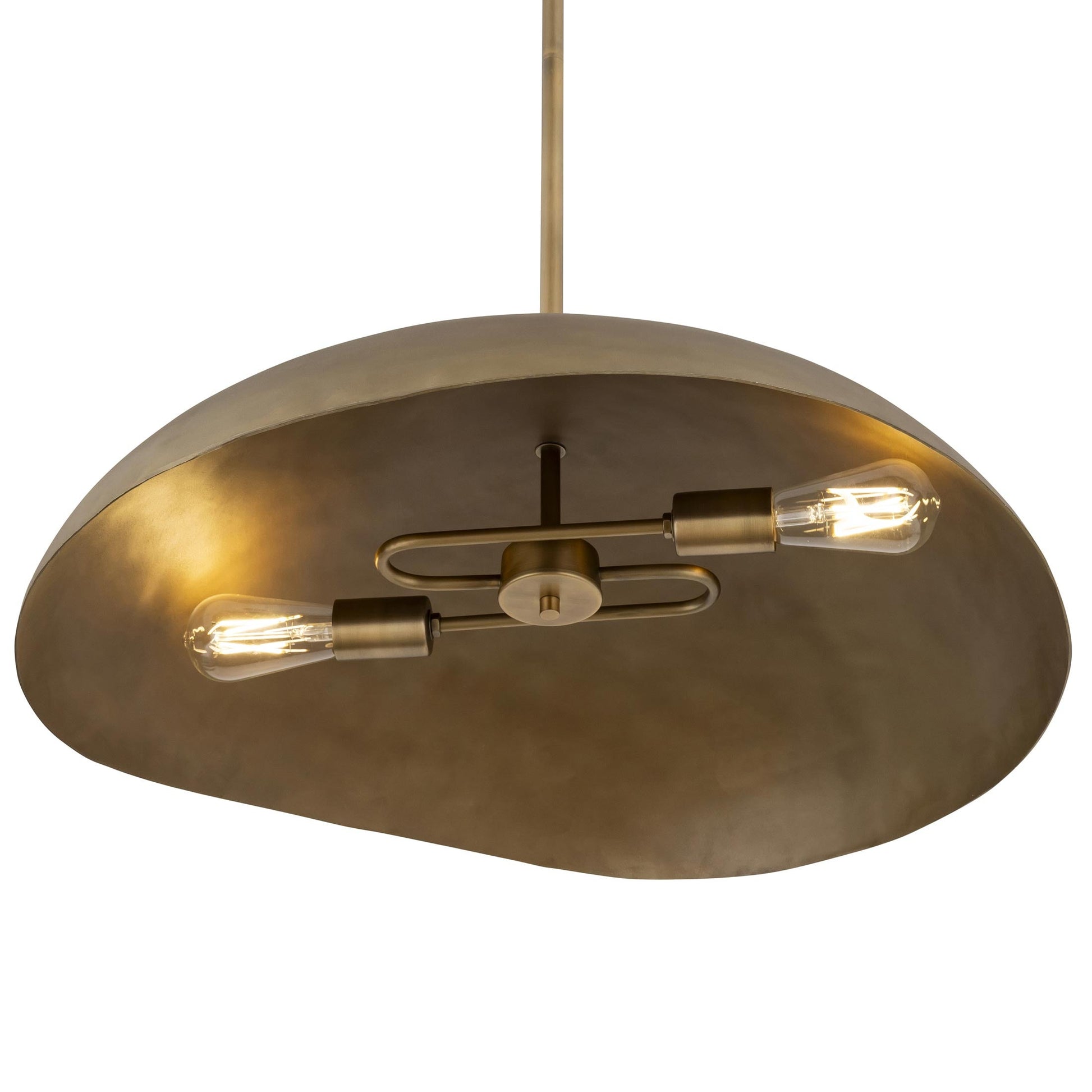Denarii Pendant Light in Detail.