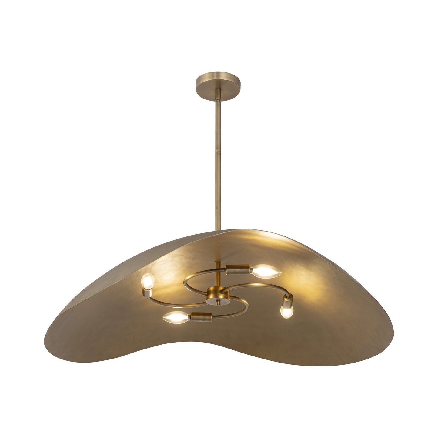 Denarii Pendant Light in Detail.