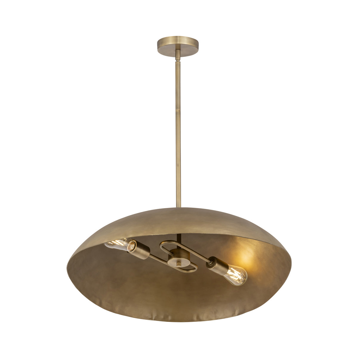 Denarii Pendant Light in Detail.