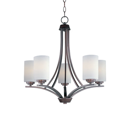 Deven Chandelier in Oil Rubbed Bronze (5-Light).