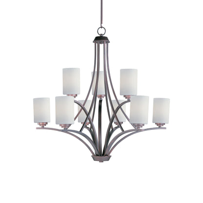 Deven Chandelier in Oil Rubbed Bronze (9-Light).