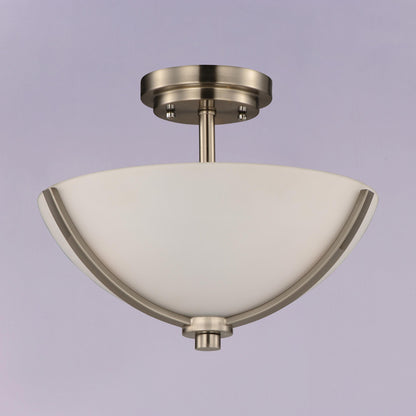Deven Semi Flush Mount Ceiling Light in Detail.
