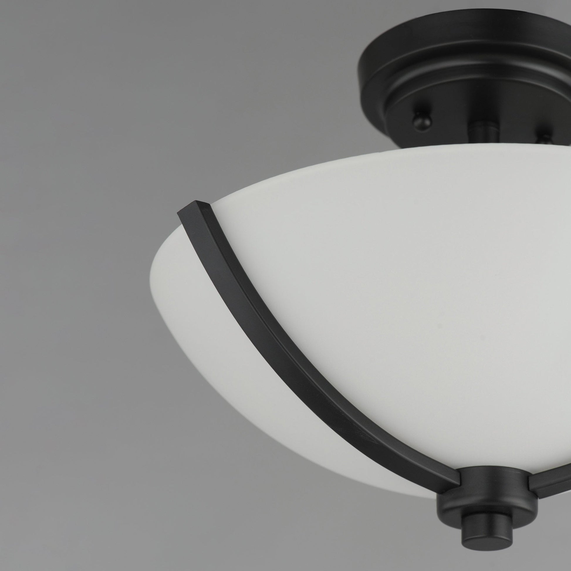 Deven Semi Flush Mount Ceiling Light in Detail.
