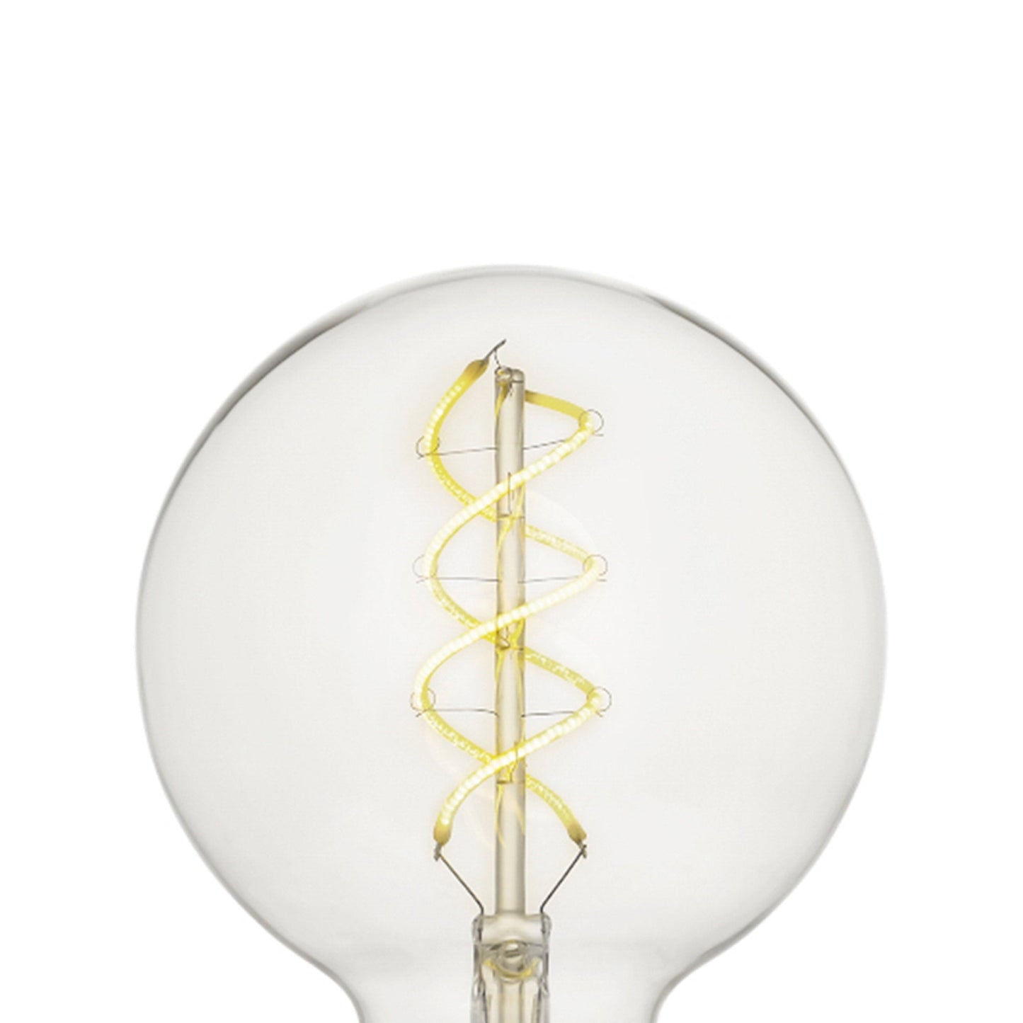 Dimmable G25 120V E26 Medium Base LED Bulb in Detail.