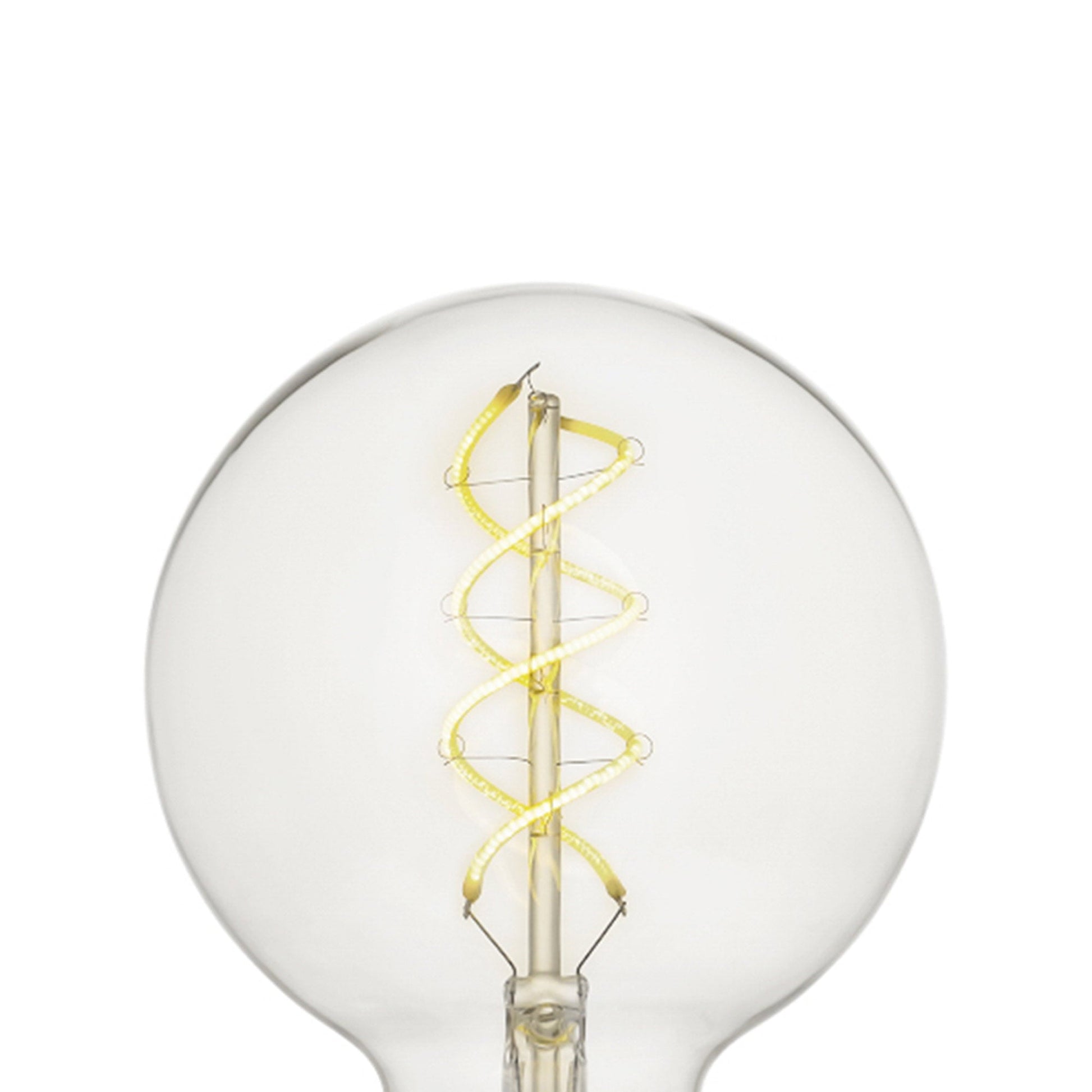 Dimmable G25 120V E26 Medium Base LED Bulb in Detail.
