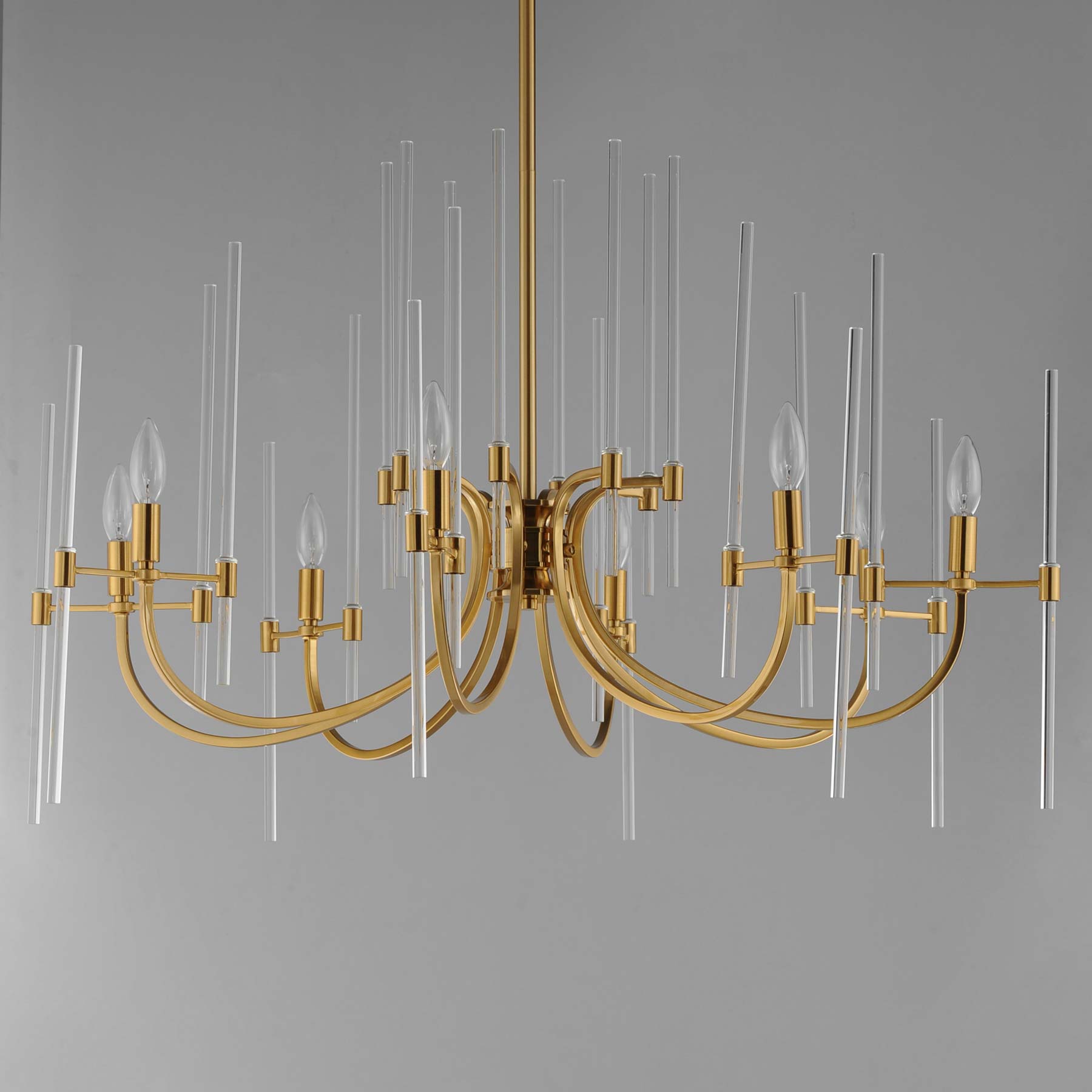 Divine Glass Chandelier in Detail.