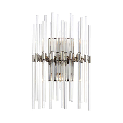 Divine Wall Light in Polished Nickel.