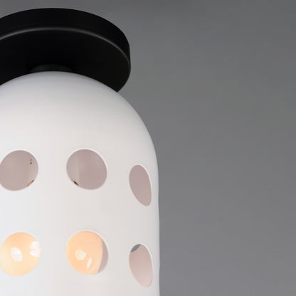 Dottie Flush Mount Ceiling Light in Detail.