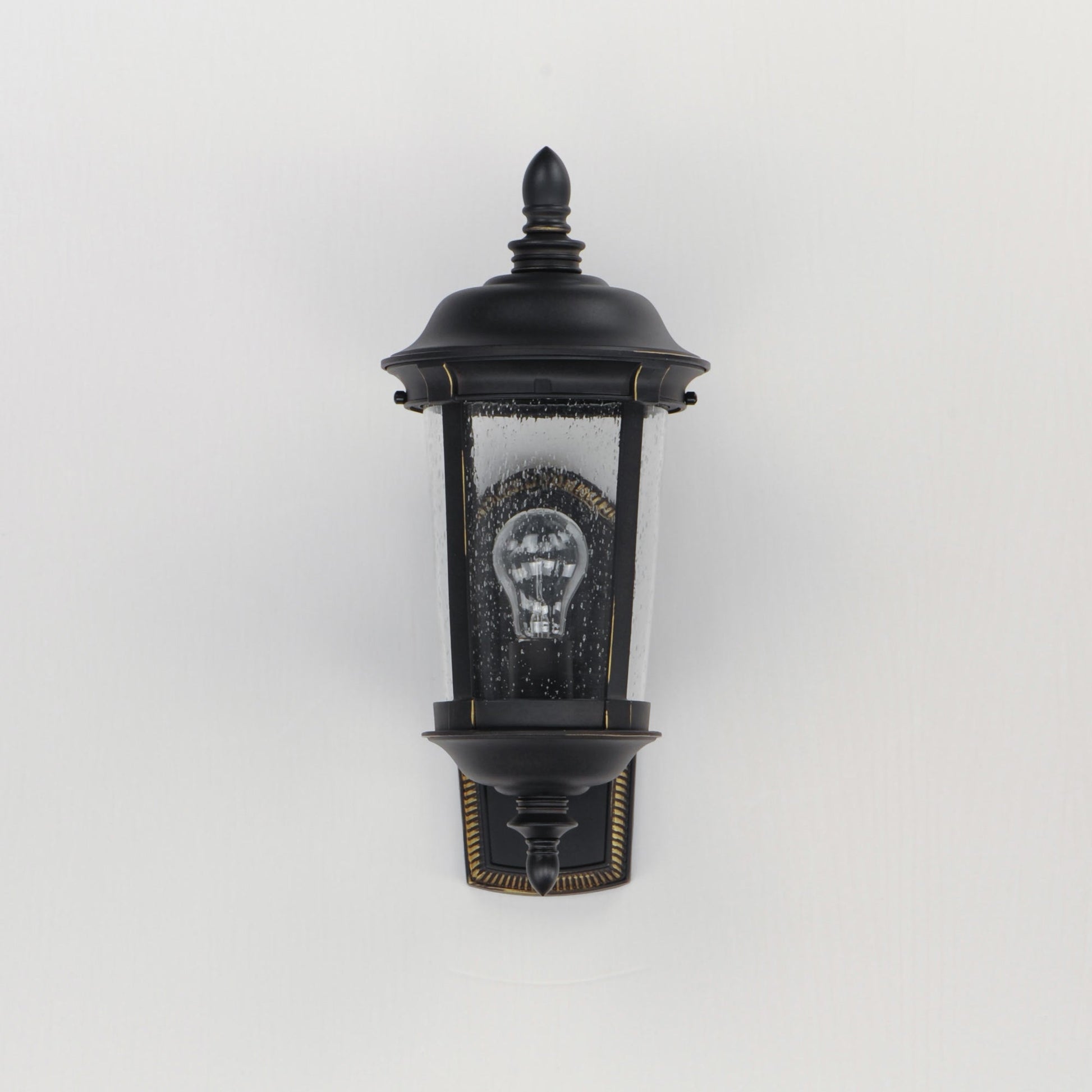 Dover Cast Outdoor Wall Light in Detail.