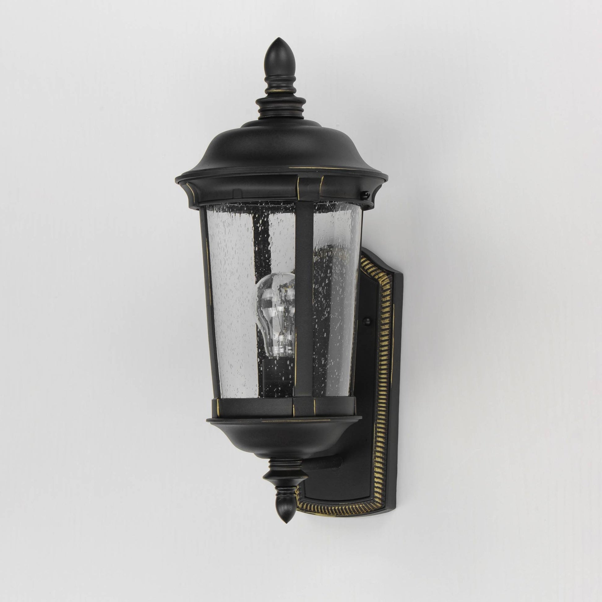 Dover Cast Outdoor Wall Light in Detail.