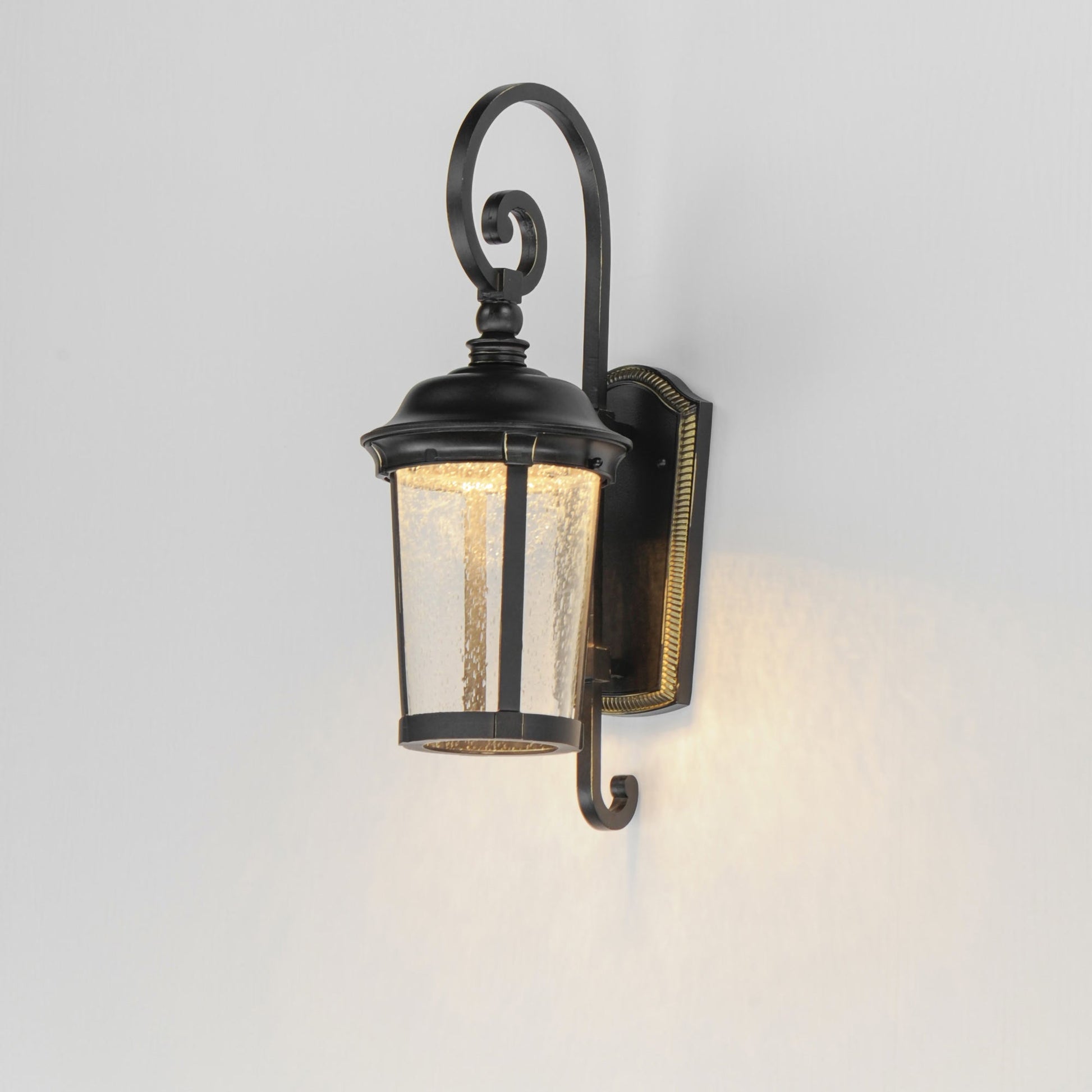 Dover Outdoor LED Wall Light in Detail.