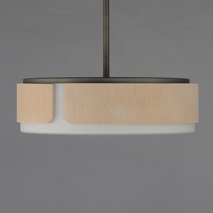 Draughtsman Semi Flush Mount Ceiling Light in Detail.