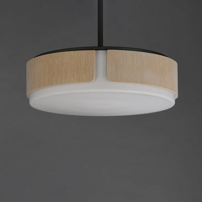 Draughtsman Semi Flush Mount Ceiling Light in Detail.