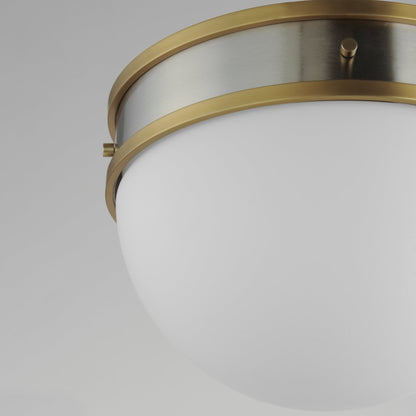 Duke Flush Mount Ceiling Light in Detail.