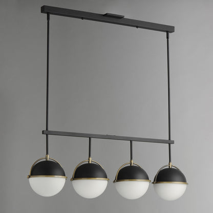 Duke Linear Pendant Light in Detail.