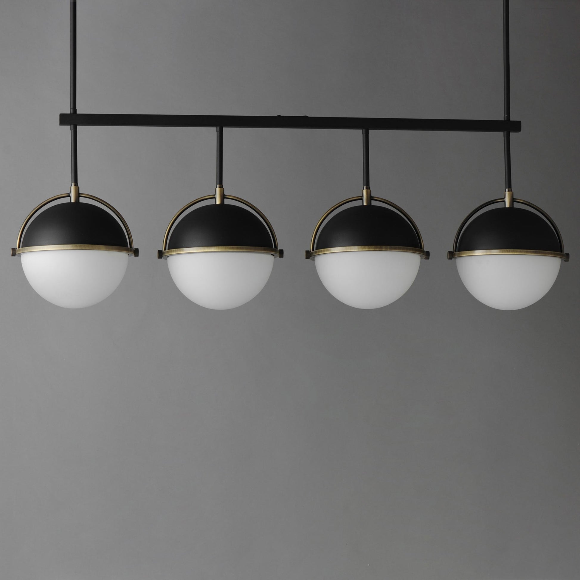 Duke Linear Pendant Light in Detail.